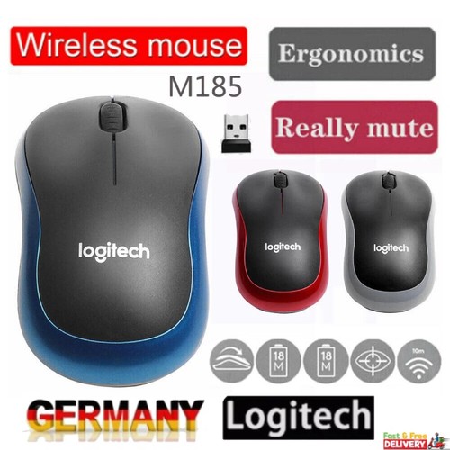 Logitech m185 mouse - m185, kabellos