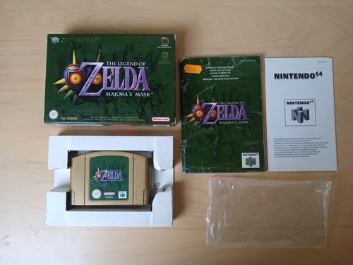 Nintendo n64 zelda majoras - n64,