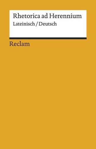 Rhetorica herennium - rhetorica, ad