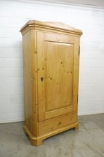 Antiker Schrank Kleiderschrank Küchenschrank aus Weichholz um 1900