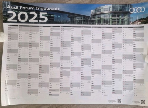 Audi 2025 wandkalender - audi,