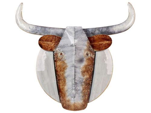 Wanddekoration tierkopf bulle - tierkopf,