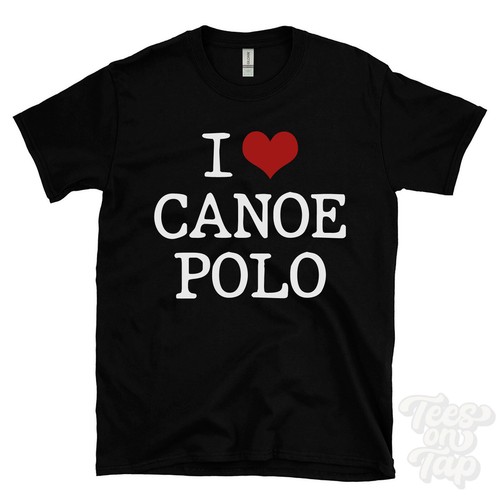 Love canoe polo shirt herz - love, t-shirt