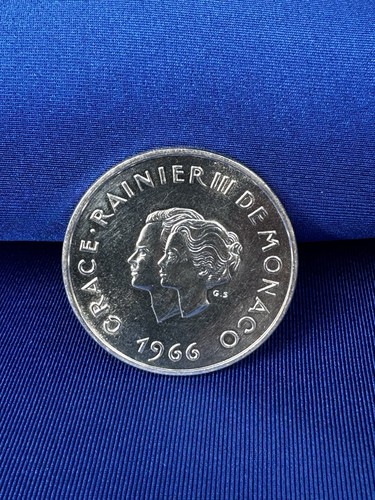 Francs monaco jahre - francs, 10