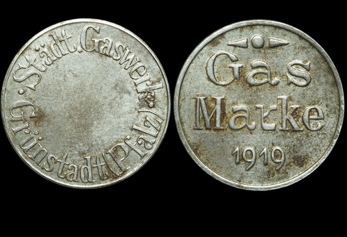 Gasmarke eisen marke 1919 - gasmarke:,