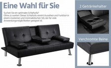 Yaheetech schlafsofa für - schlafsofa,