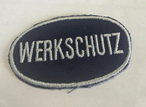 Aufnäher patches werkschutz - aufnäher,