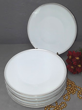 H&C Heinrich Selb "Grazie" Speiseteller, Flache Teller Goldrand 6er Set D 708