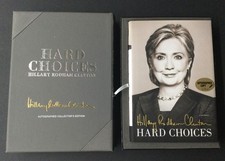 SIGNED Hillary Clinton —