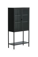 Schwarzer, hoher, breiter