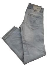 G-Star Jeans Herren W34 L34 E.Wood Heritage Embro Narrow Hell Blau F4