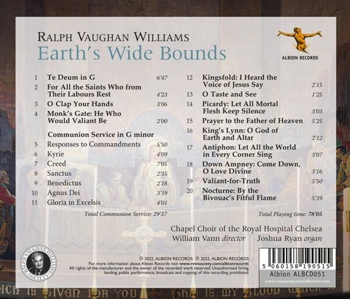 Vaughan williams earth wide - williams:,