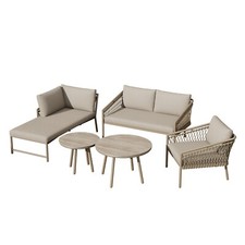 Gartenlounge-Set Gartenmöbel Set Outdoor-Sofa-Set Balkonset Gartensitzgruppe