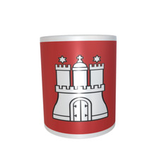 Tasse Hamburg Fahne Flagge Mug