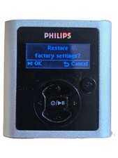 Philips Go Gear SA 19 MP3 Player Silber tragbar Musikplayer