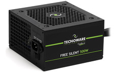 Tecnoware ATX Netzteil Free Silent 500W Schwarz - Bulkversion ohne Netzkabel