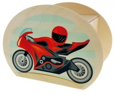 Holzdekoration Spardose