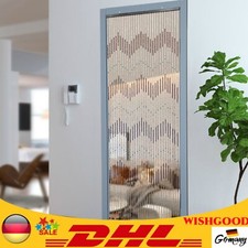 NEU 31 Stück Holz Perlen Tür Vorhang Wanderte Schutz Raumteiler 90cm x 220cm DE