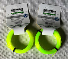 2x Faden Mähfaden 15m 1,6mm passend für MTD ET 800 Rasentrimmer Freischneider