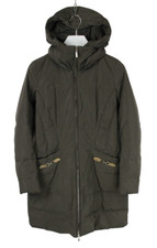 Trussardi Jeans Jacke Damen (It) 44 mit Kapuze Down & Feder Gefüllt Lang