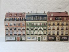 VOLLMER 43780 H0 HÄUSERBLOCK STADTHAUS fertig gebaut SAMMLER VINTAGE MÄNGEL 