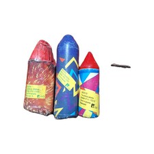 Feistel Piepenbrock Attrappe Dekoration Skyline  Mars  Teufels  Rakete