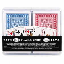 Skat Poker Romme Karten 2x 56