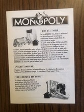 Monopoly Original Spielregel