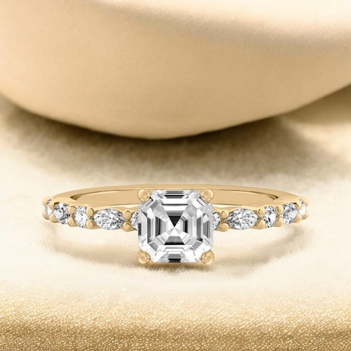 Gelbgold ring - 18, k