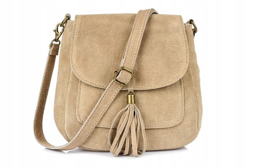 Damendamentasche aus leder - aus,