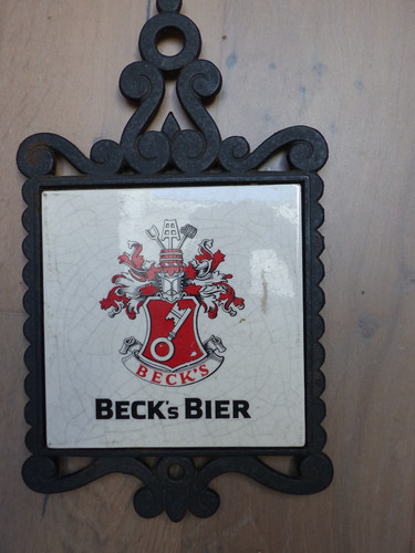 Beck bier schild zum - bier, thema