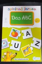DAS ABC- SPIELEND LERNEN- MIT SELBSTKONTROLLE- 4-7 JAHRE- KOMPLETT
