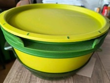 Mikrowellen Dampfgarer in grün, wie NEU Micro Gourmet Tupperware 