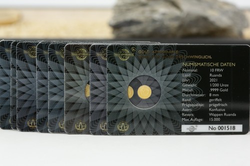 10x 200 gold 9999 10 - 1/200, oz.