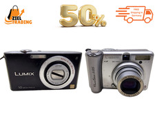 2er Set Digitalkameras Canon PowerShot A85 & Panasonic FX35 – Retro – Defekt