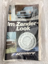 ORIGINAL ZENDER Katalog aus
