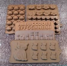 6-teiliges Set Silikonformen