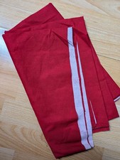 Baumwollstoff Stoff ca. 158x130cm - rot