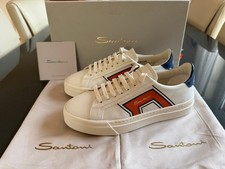 Santoni Double Buckle Sneaker