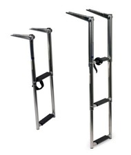 Edelstahl Teleskopleiter