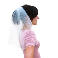 Brautschleier mit Haarkamm JGA