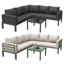 4-Sitzer Sofa Couchtisch Set