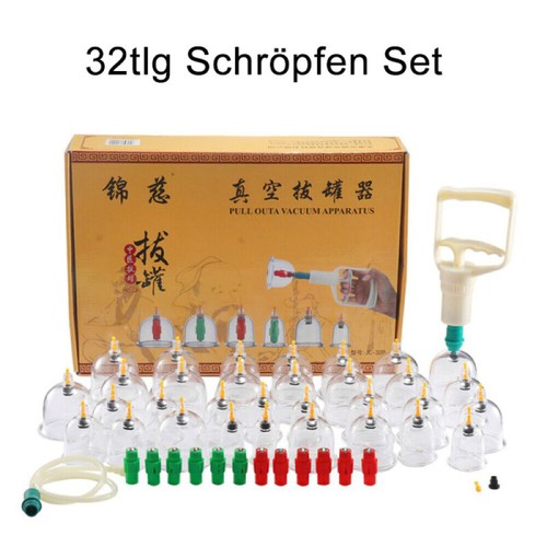 Schröpfen set mit - set,