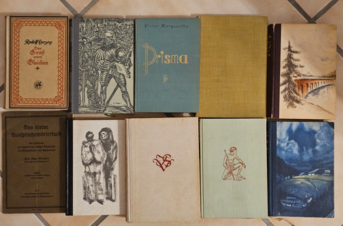 Alte bücher konvolut - , 2