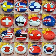 Country Ball Plüschfigur 10cm Dekoration Geschenk Kinder Weihnachten