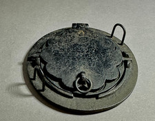 Altes Gusseisen Waffeleisen Puppenherd Puppenstube Puppenhaus Puppenküche