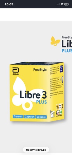 Libre plus sensor 05 - 3, 31.05.2027