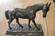 BRONZE PFERD, HENGST, Skulptur