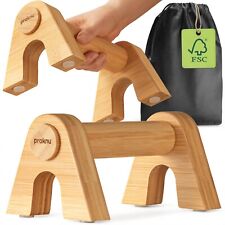 Liegestützgriffe aus Holz -