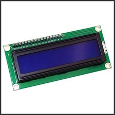 LCD1602 + Controller I2C IIC Modul Display BLAU Anzeige für Arduino Raspberry